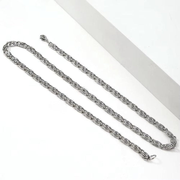 SCULPT LOOP - 5mm Chain Pure Stainless Steel 23inch for Men & Boys