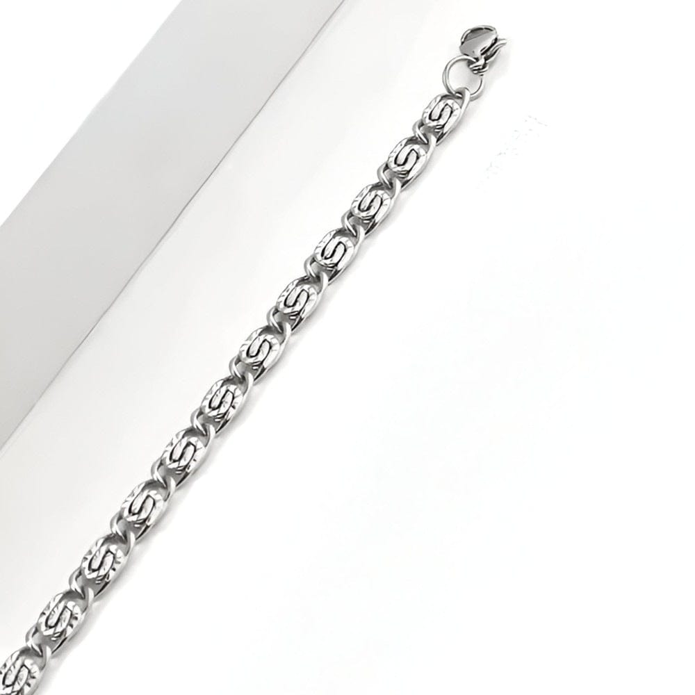 SCULPT LOOP - 5mm Chain Pure Stainless Steel 23inch for Men & Boys - THE MEN THING