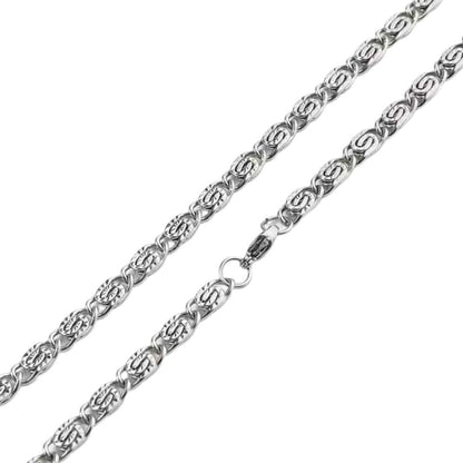 SCULPT LOOP - 5mm Chain Pure Stainless Steel 23inch for Men & Boys - THE MEN THING