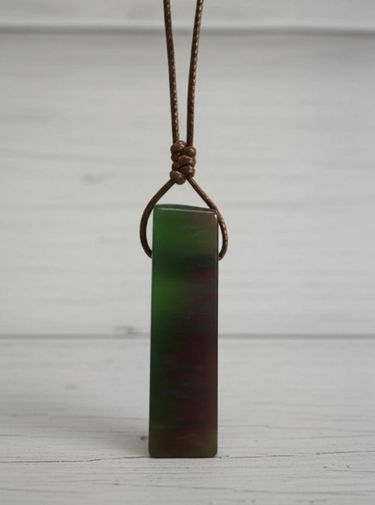 SERENITY MYSTIC STONE - Natural Crystal Unshaped Pendant with Adjustable Rope Chain for Men and Boys - THE MEN THING