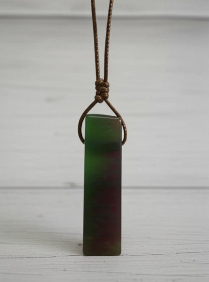SERENITY MYSTIC STONE - Natural Crystal Unshaped Pendant with Adjustable Rope Chain for Men and Boys - THE MEN THING