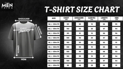 SIGNATURE WAVE Oversized T-Shirt – Grey — for Men | THE MEN THING
