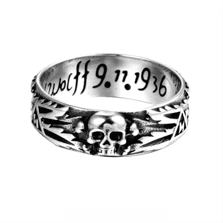 SKULL HEAD - Copper Ring for Men and Boys (Size-22) - THE MEN THING