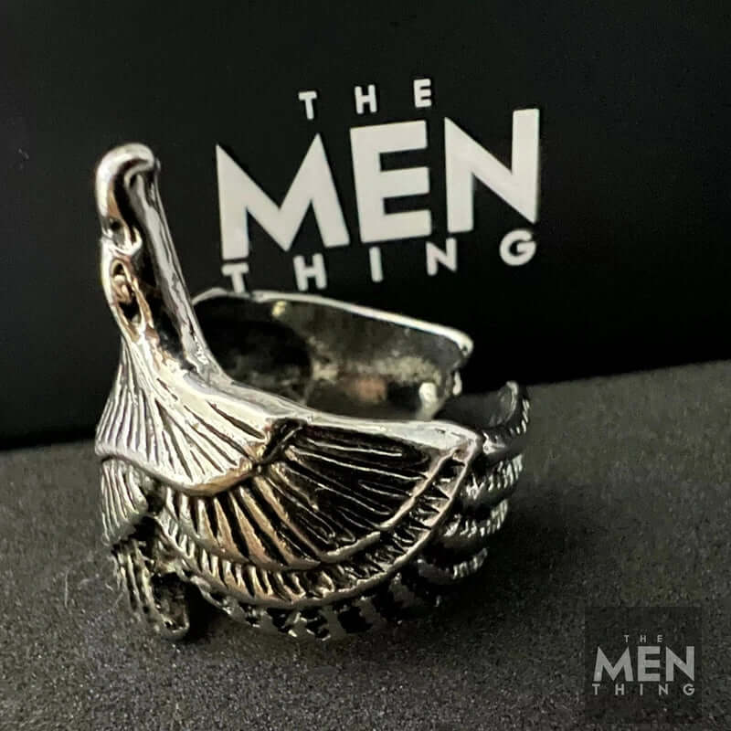 SKYSOAR - Alloy Adjustable Vintage Ring, American trending Style for Men & Boys - THE MEN THING