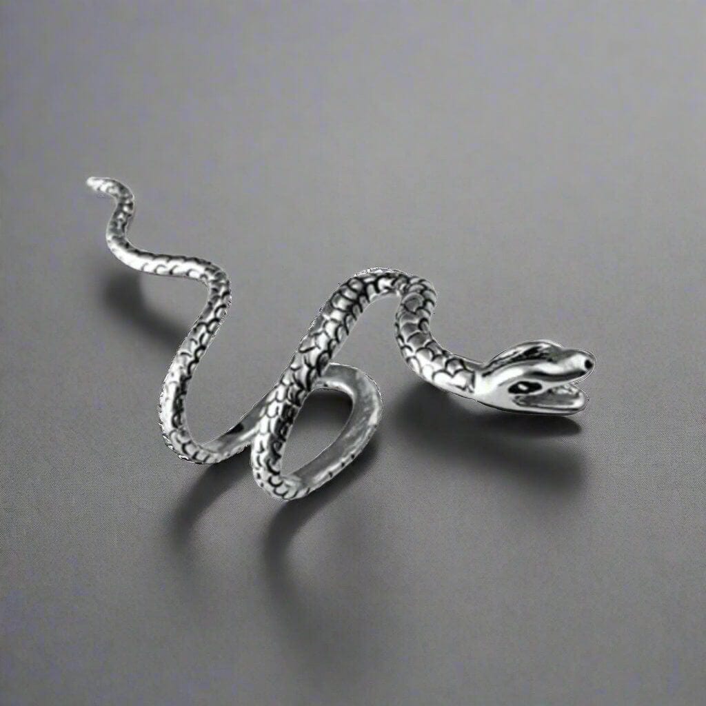 SNAKE TWIST - Alloy Adjustable Ear Cuff for Men & Boys (2 Pcs) - THE MEN THING
