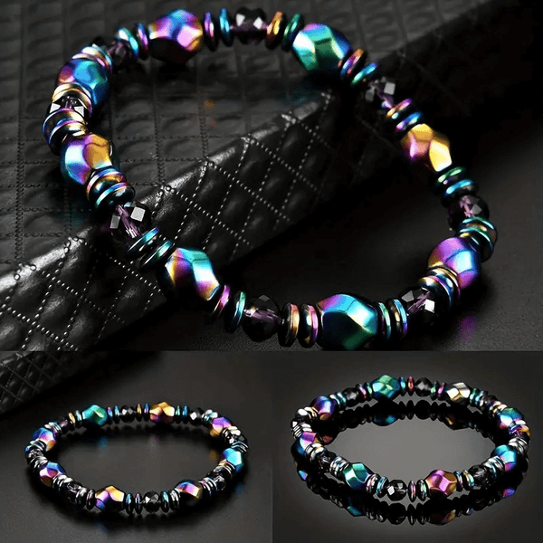 SPECTRA MULTICOLOR  - Beads Bracelet with Natural Stone - 