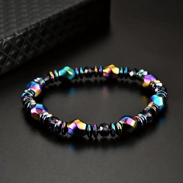 SPECTRA MULTICOLOR  - Beads Bracelet with Natural Stone - 