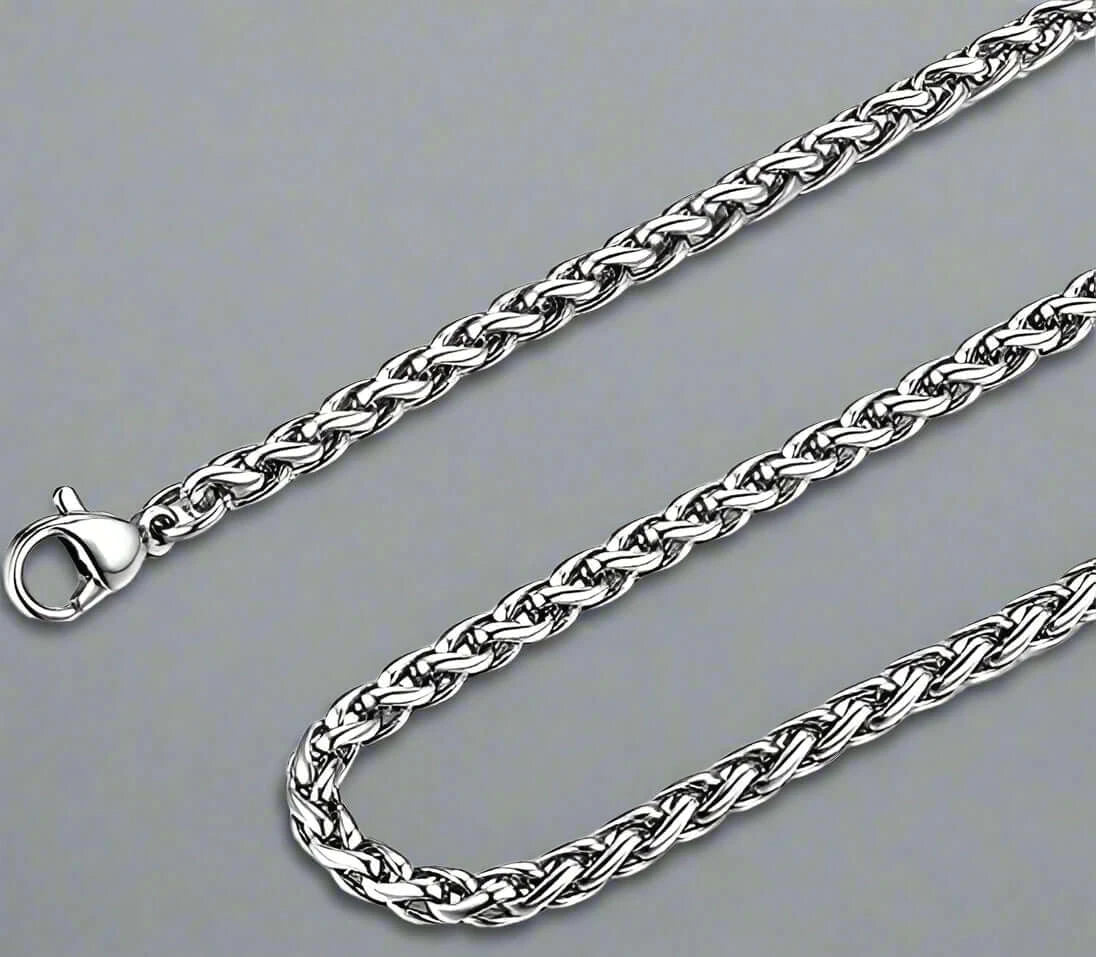 SPIGA CHAIN-  5mm Chain Stainless Steel 21.5inch for Men & Boys - THE MEN THING