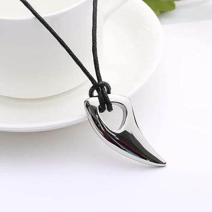 SPIKE EDGE - Titanium Steel Pendant with Adjustable Rope Chain for Men & Boys - THE MEN THING