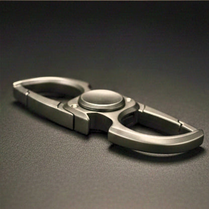 SPINEX DUAL - GUNMETAL GREY - Stainless Steel Keychain for Men & Boy — KeyChains for Men | THE MEN THING