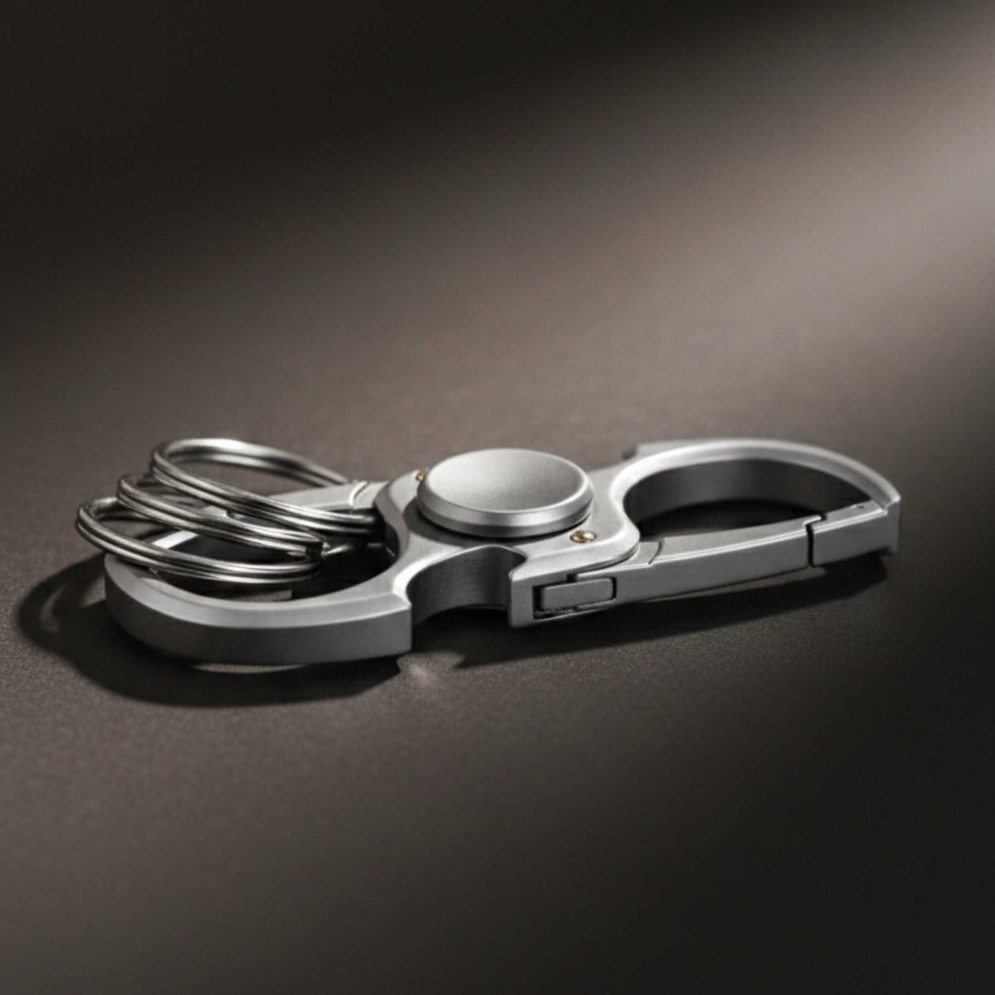 SPINEX DUAL - STEEL - Stainless Steel Keychain for Men & Boy — KeyChains for Men | THE MEN THING