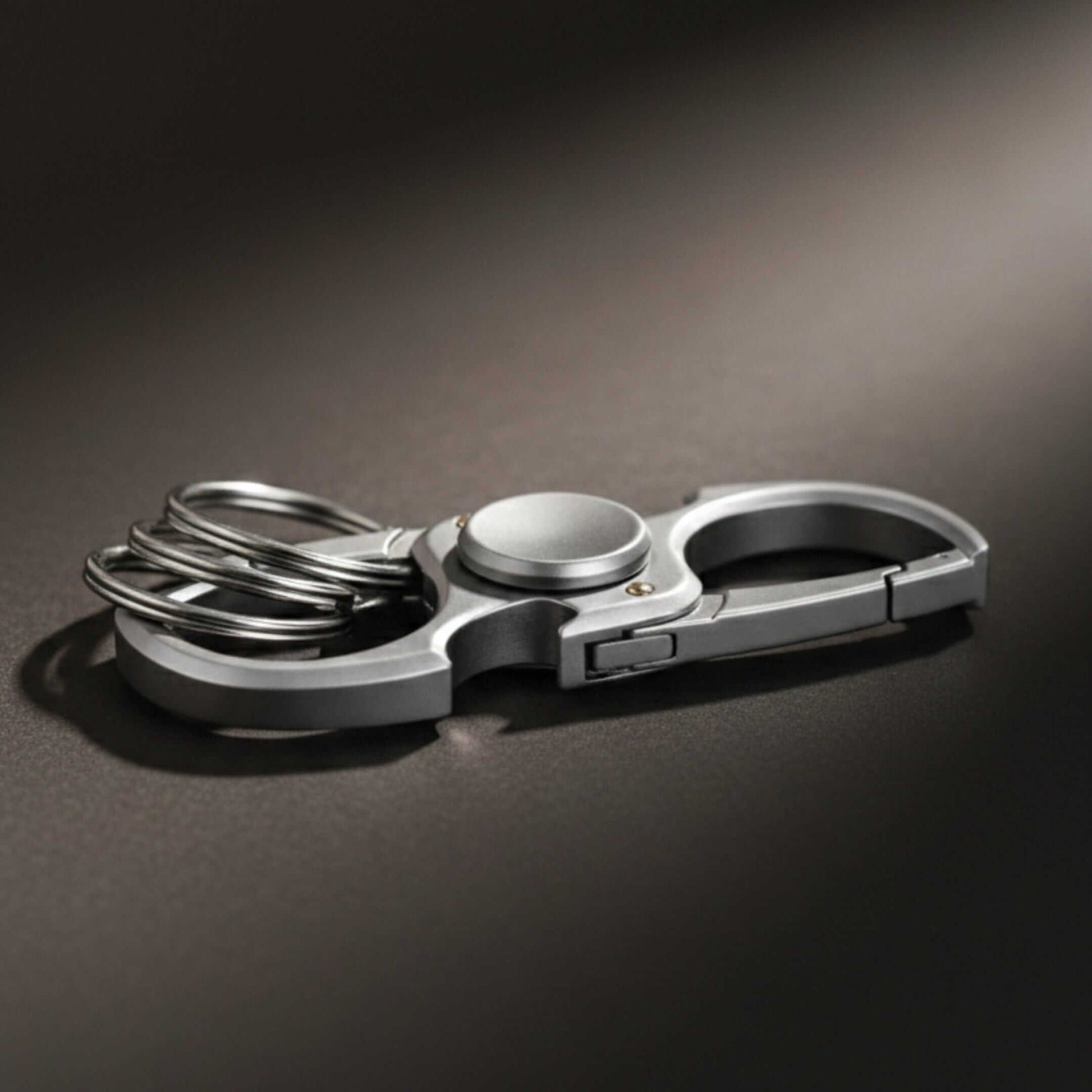 SPINEX DUAL - STEEL - Stainless Steel Keychain for Men & Boy — KeyChains for Men | THE MEN THING