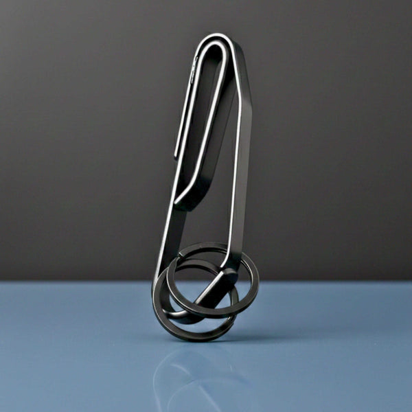 STEALTH CLIP - Stainless Steel Keychain for Men & Boy