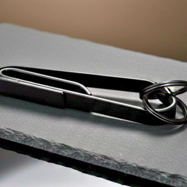 STEALTH CLIP - Stainless Steel Keychain for Men & Boy