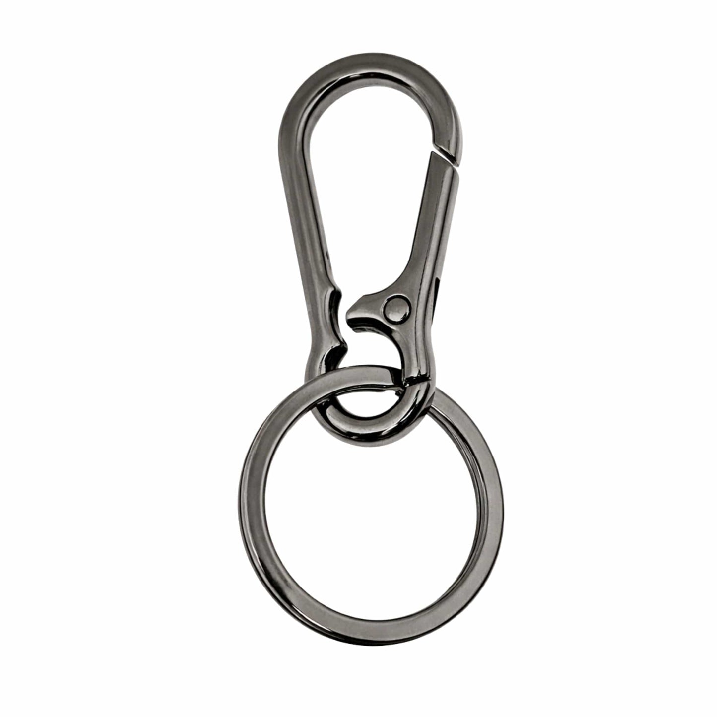STEELNEX GUNMETAL FINISH - Stainless Steel Keychain for Men & Boy - THE MEN THING