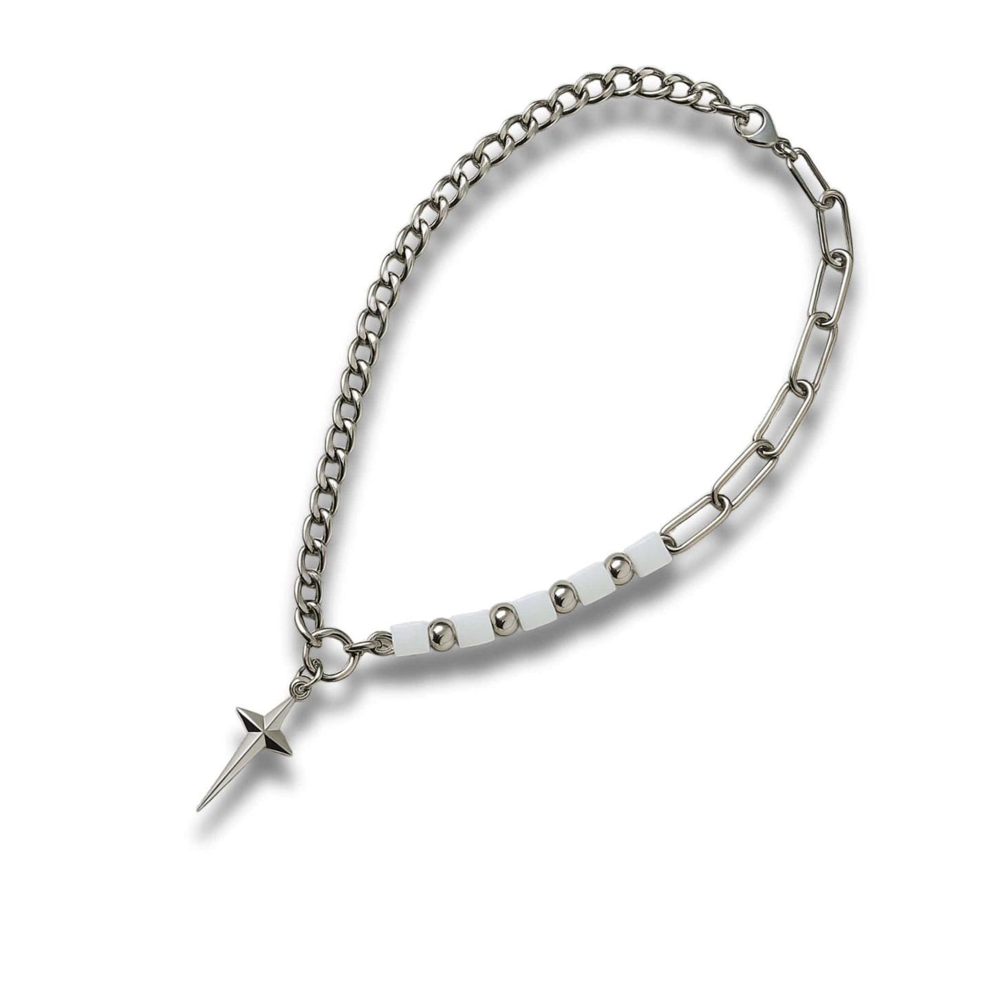 STELLAR SPIRE - Pure Titanium Steel Pendant with Chain for Men & Boys "20 "inch - THE MEN THING