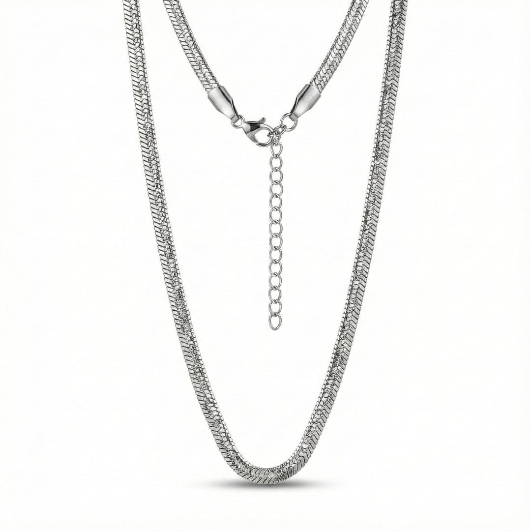 STERLING WAVE - 4mm Chain Pure Stainless Steel 21inch for Men & Boys - THE MEN THING