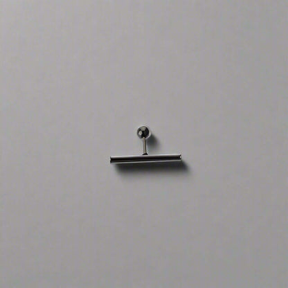 T-SHAPED - Titanium Steel Stud Earrings for Men & Boys (2 Pcs) - THE MEN THING