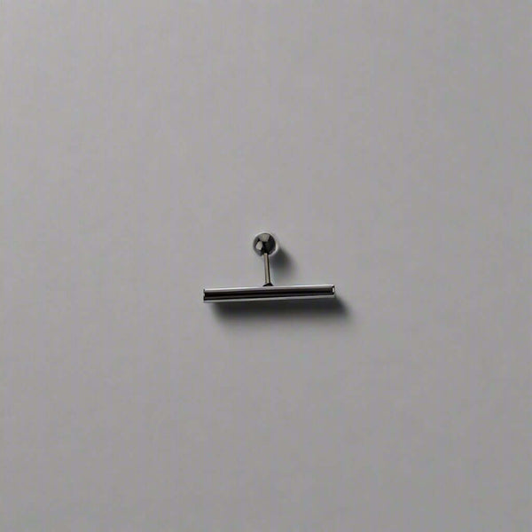 T-SHAPED - Titanium Steel Stud Earrings for Men & Boys (2 Pcs)