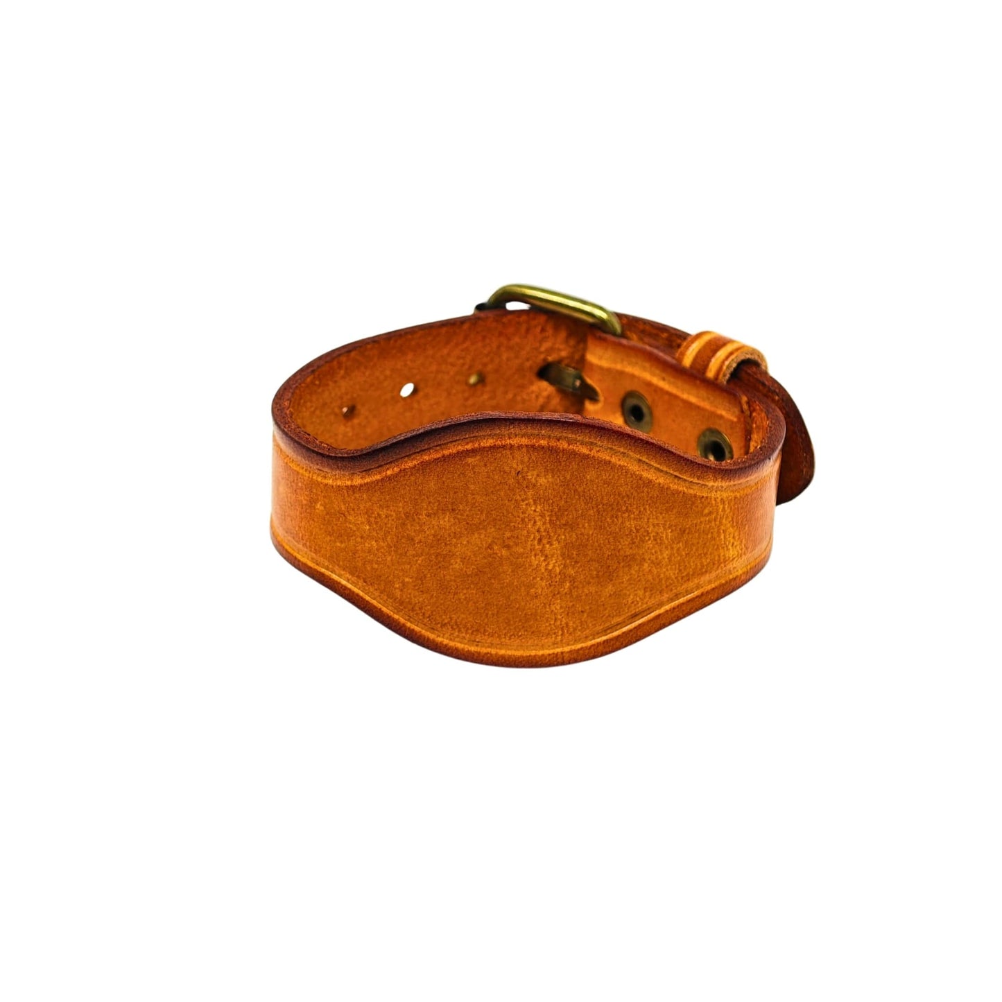 TAVERNIX CUFF - 20mm Brown Genuine Leather Adjustable Bracelet for Men & Boys (9.5 inch) - THE MEN THING