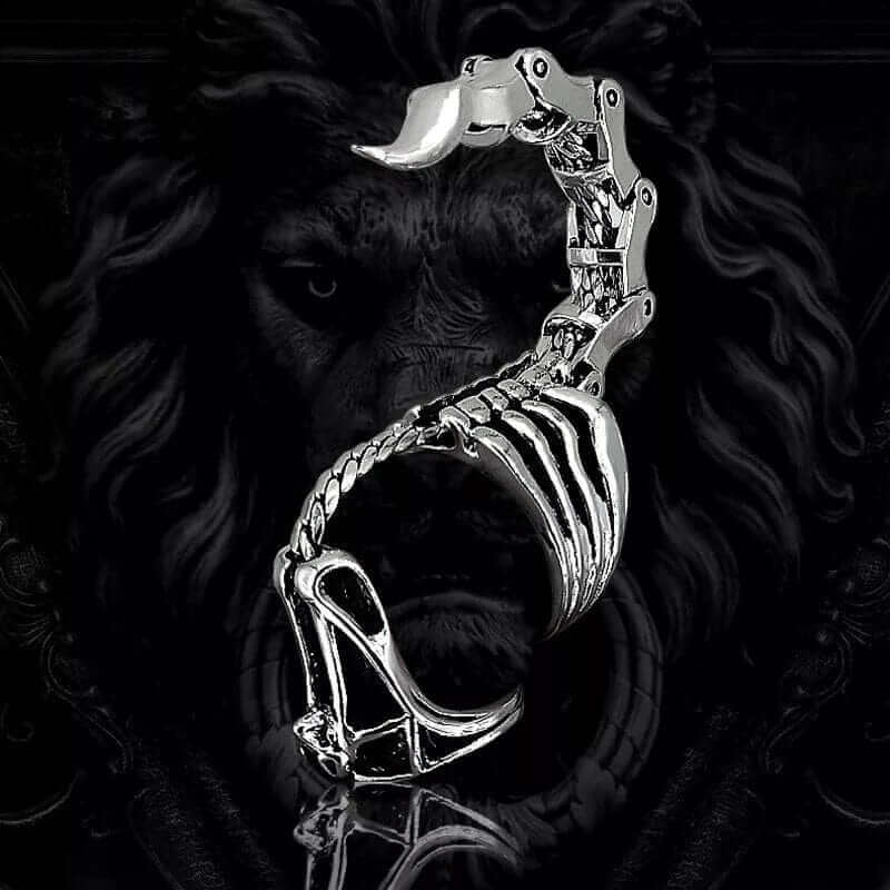 THE SCORPION STING | Innovative Knuckle Full Finger Adjustable Ring - THE MEN THING