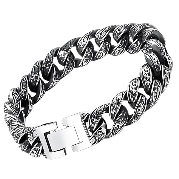 TITAN - 13mm Pure Titanium Steel Bracelet for Men & Boy (8inch)