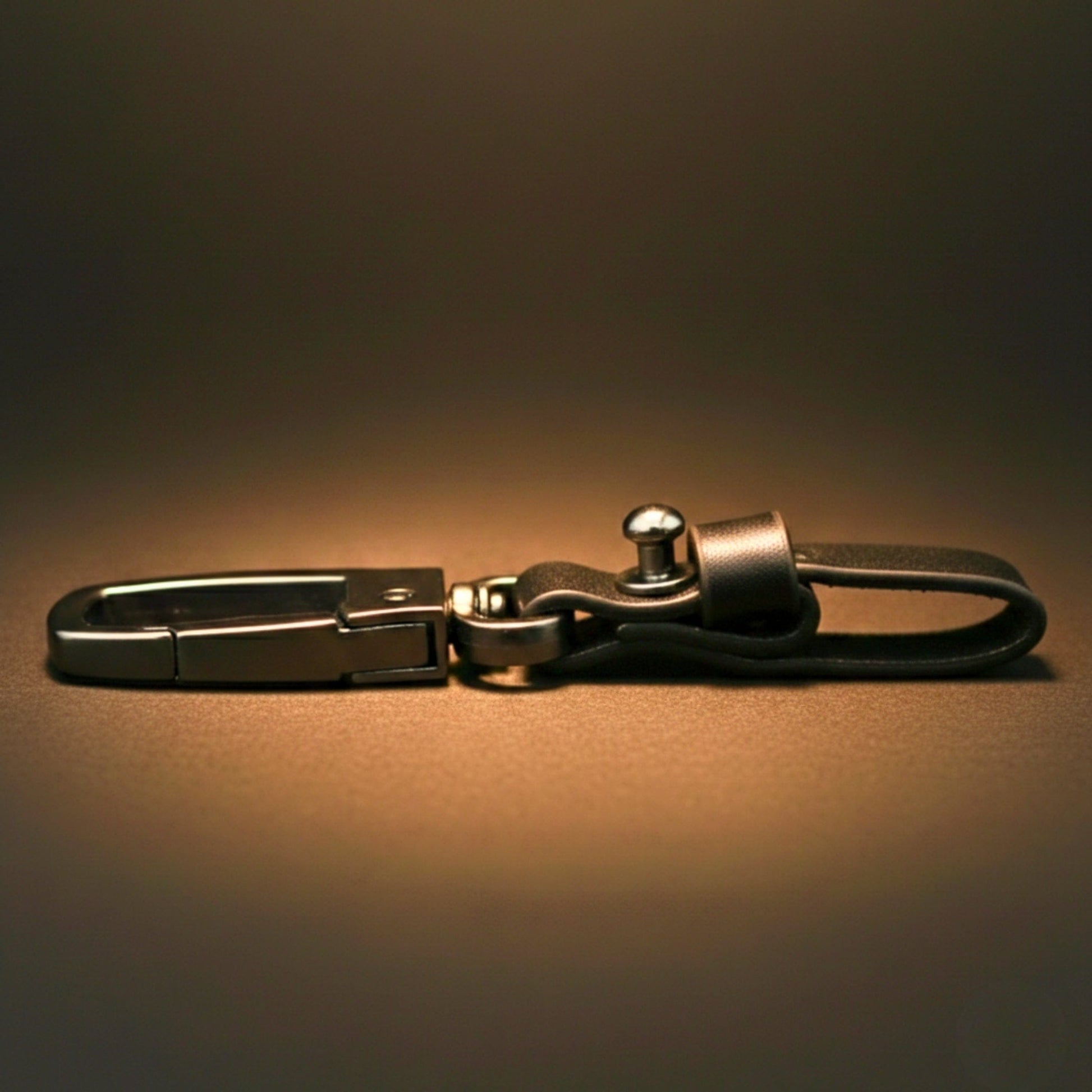 URBAN AXIS BLACK - Stainless Steel Keychain for Men & Boy - THE MEN THING