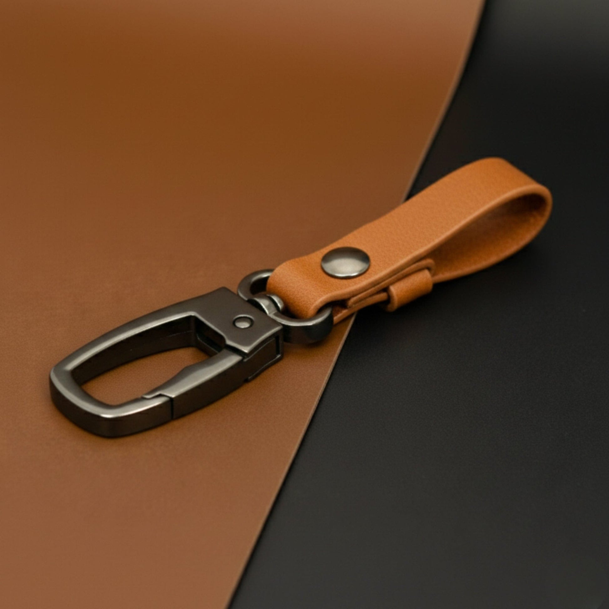 URBAN AXIS BROWN - Stainless Steel Keychain for Men & Boy - THE MEN THING