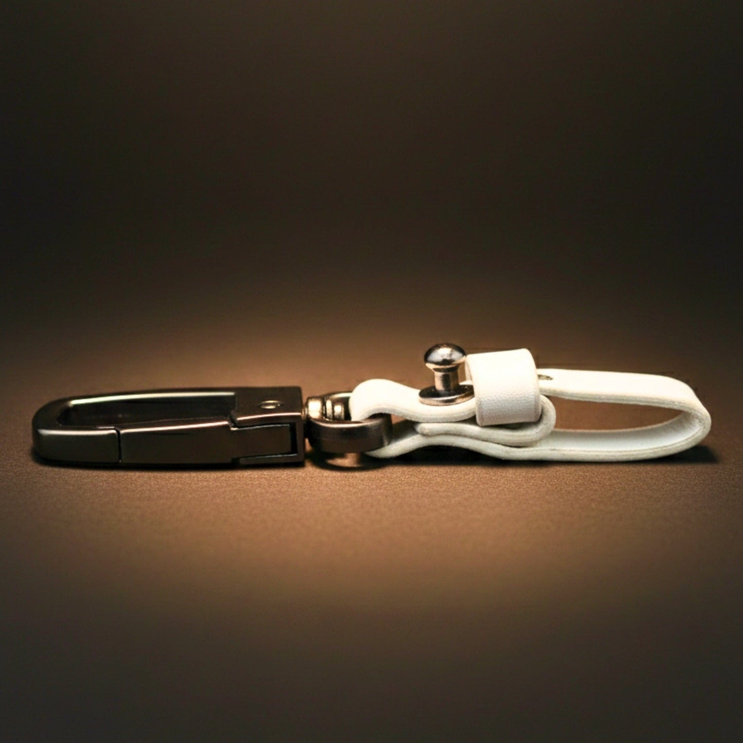 URBAN AXIS WHITE - Stainless Steel Keychain for Men & Boy - THE MEN THING