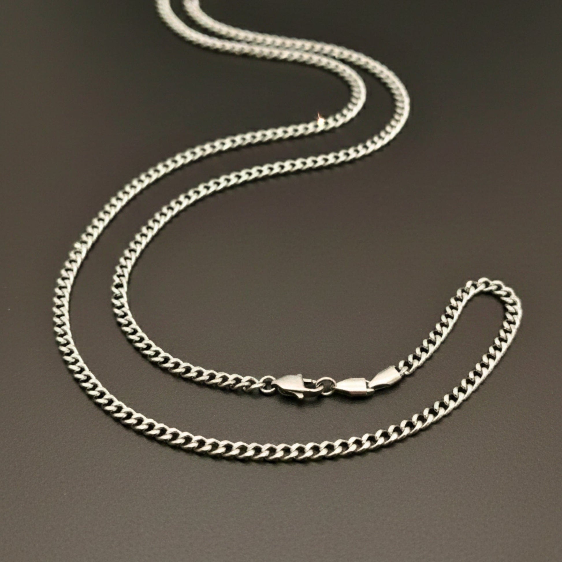 URBAN CURB - 6mm Chain Pure Stainless Steel 24inch for Men & Boys - THE MEN THING