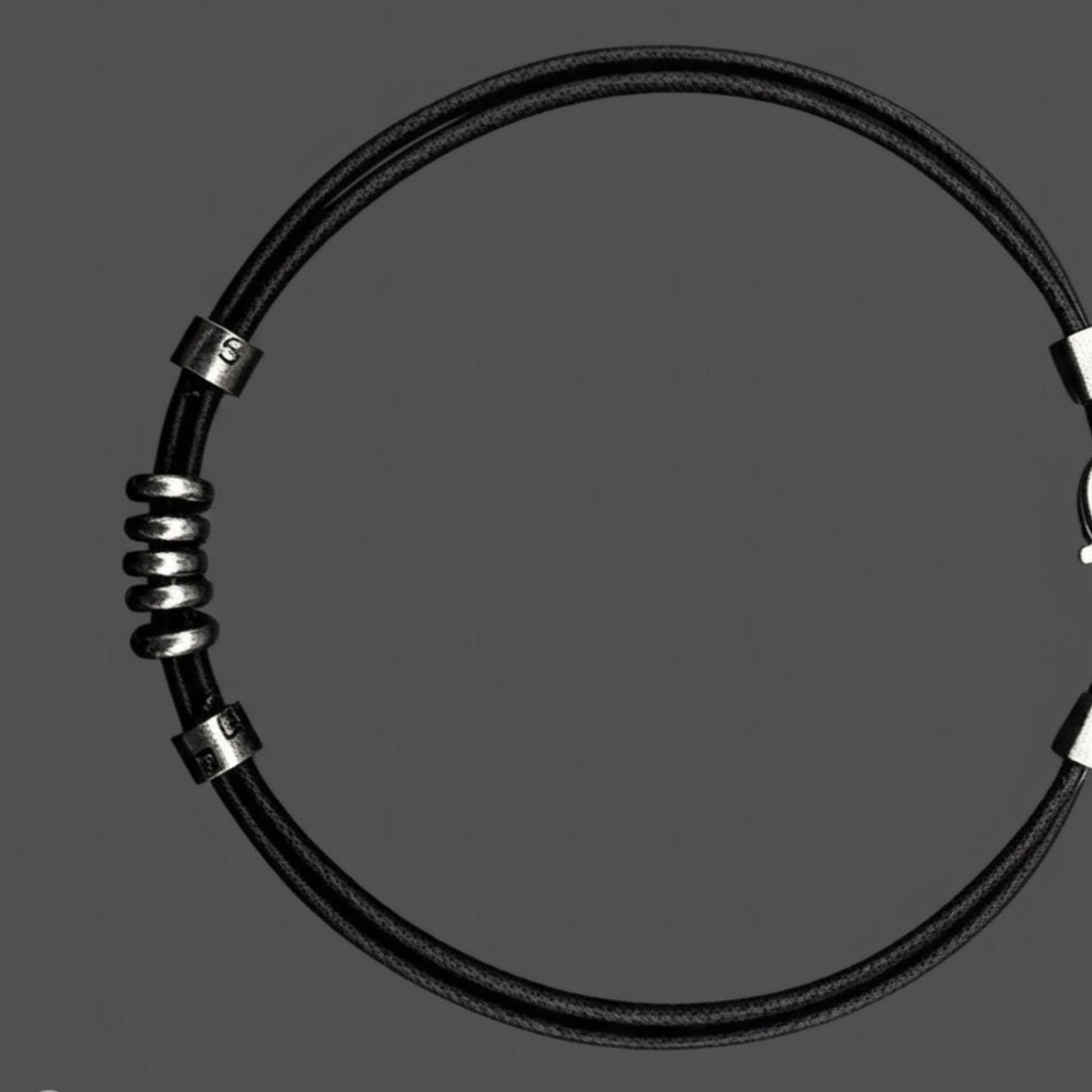 URBAN FORGE - Titanium Steel Pendant with Rope Chain, for Men & Boys (17inch) - THE MEN THING
