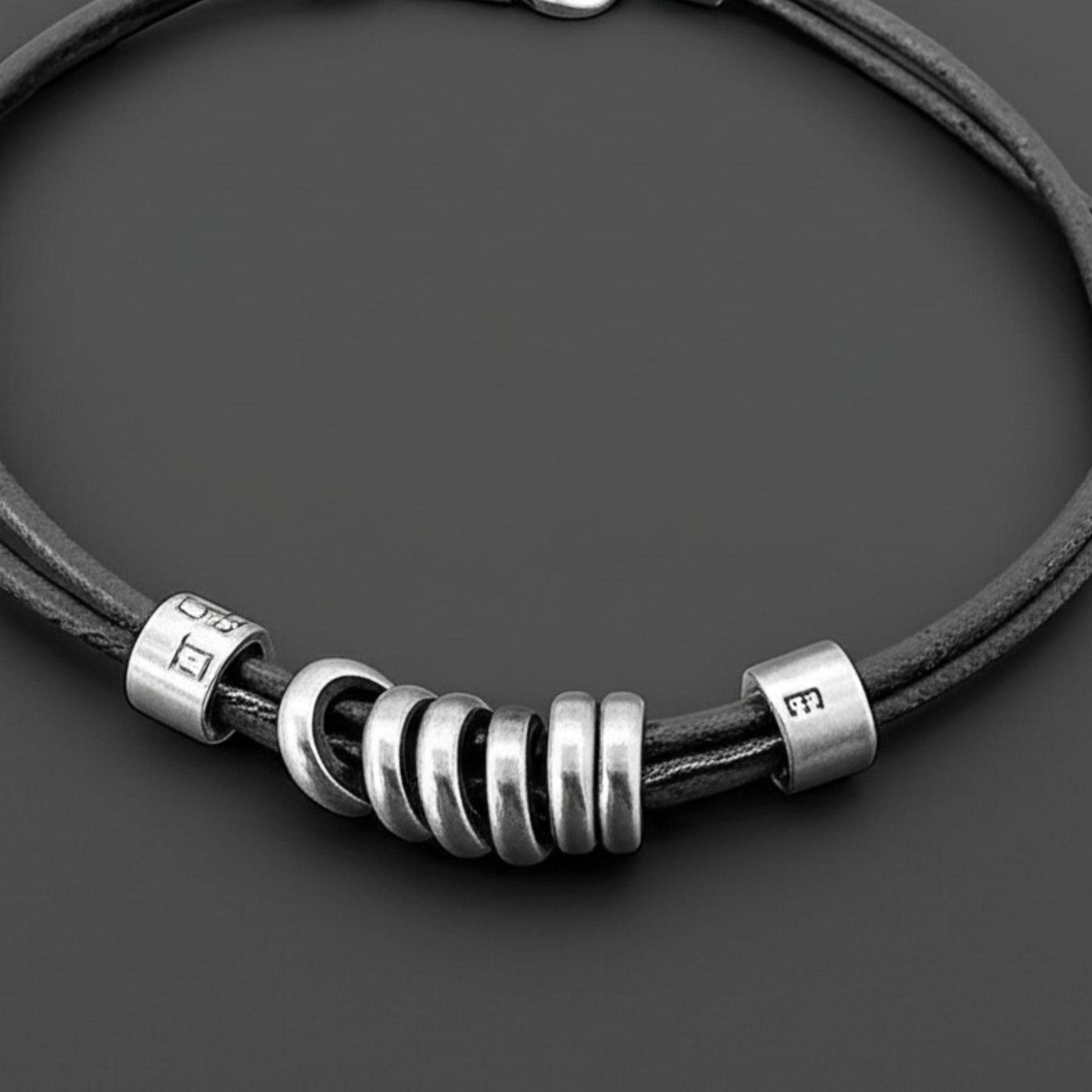 URBAN FORGE - Titanium Steel Pendant with Rope Chain, for Men & Boys (17inch) - THE MEN THING