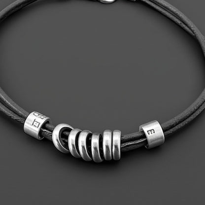 URBAN FORGE - Titanium Steel Pendant with Rope Chain, for Men & Boys (17inch) - THE MEN THING
