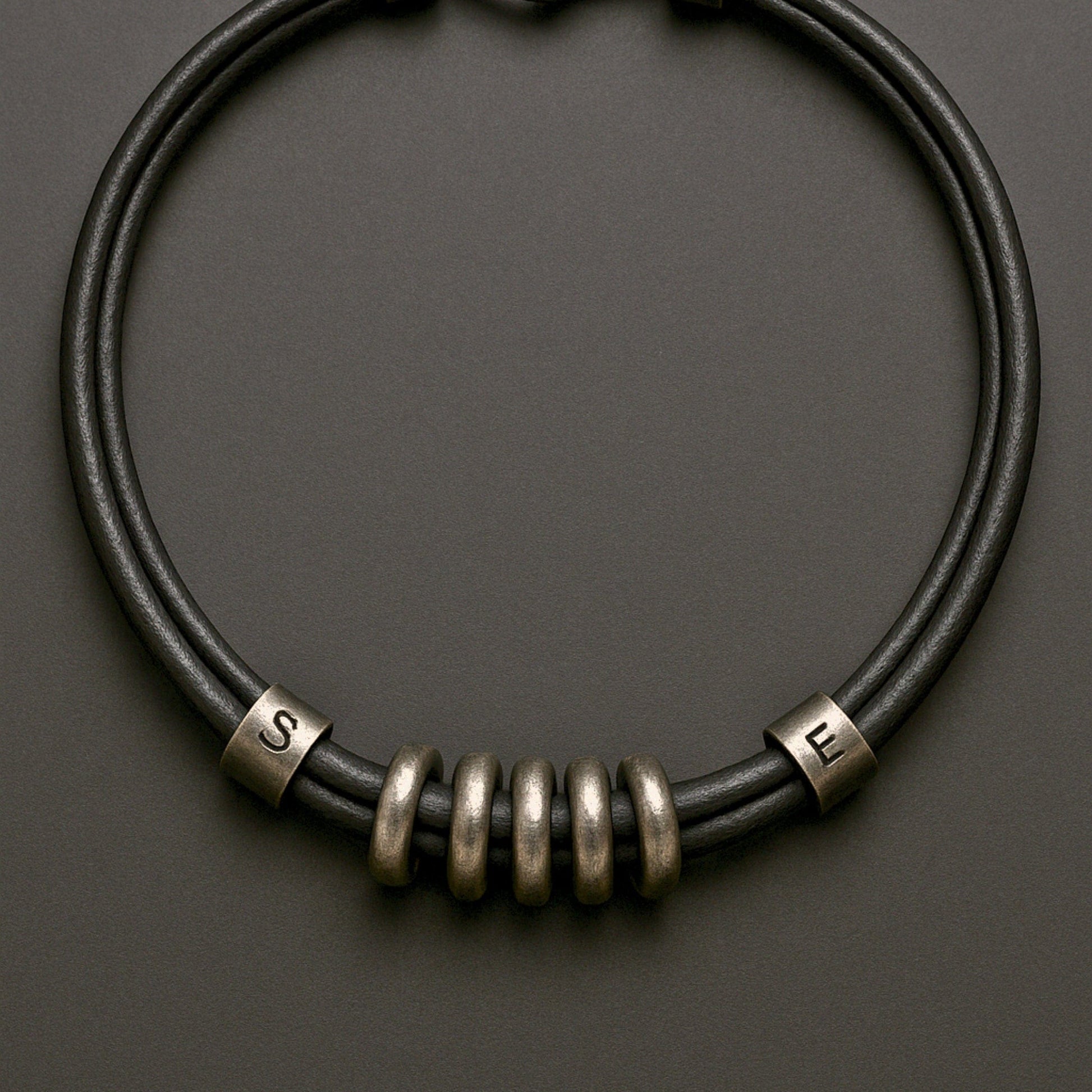 URBAN FORGE - Titanium Steel Pendant with Rope Chain, for Men & Boys (17inch) - THE MEN THING