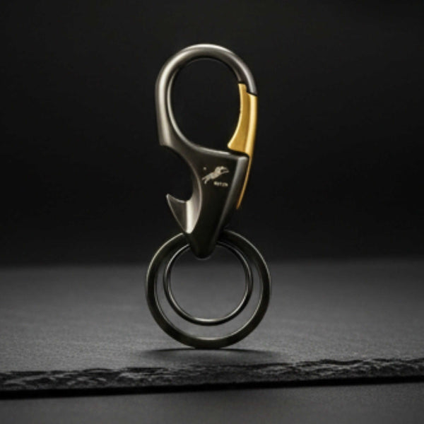 URBANHOOK - Stainless Steel Keychain for Men & Boy