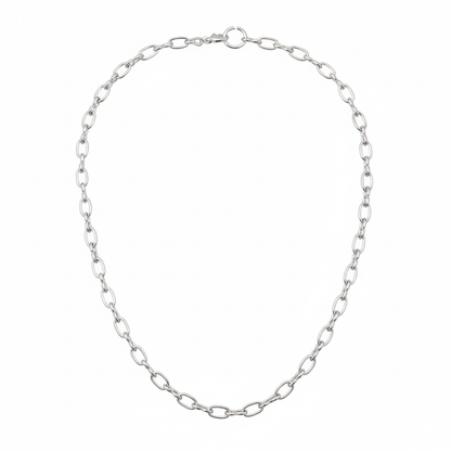 VALENRO - 7mm Chain Pure Stainless Steel 23inch for Men & Boys - THE MEN THING