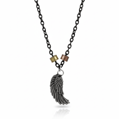 VALKYRIE WING - Pure Titanium Steel Pendant with 27inch Chain for Men & Boys - THE MEN THING