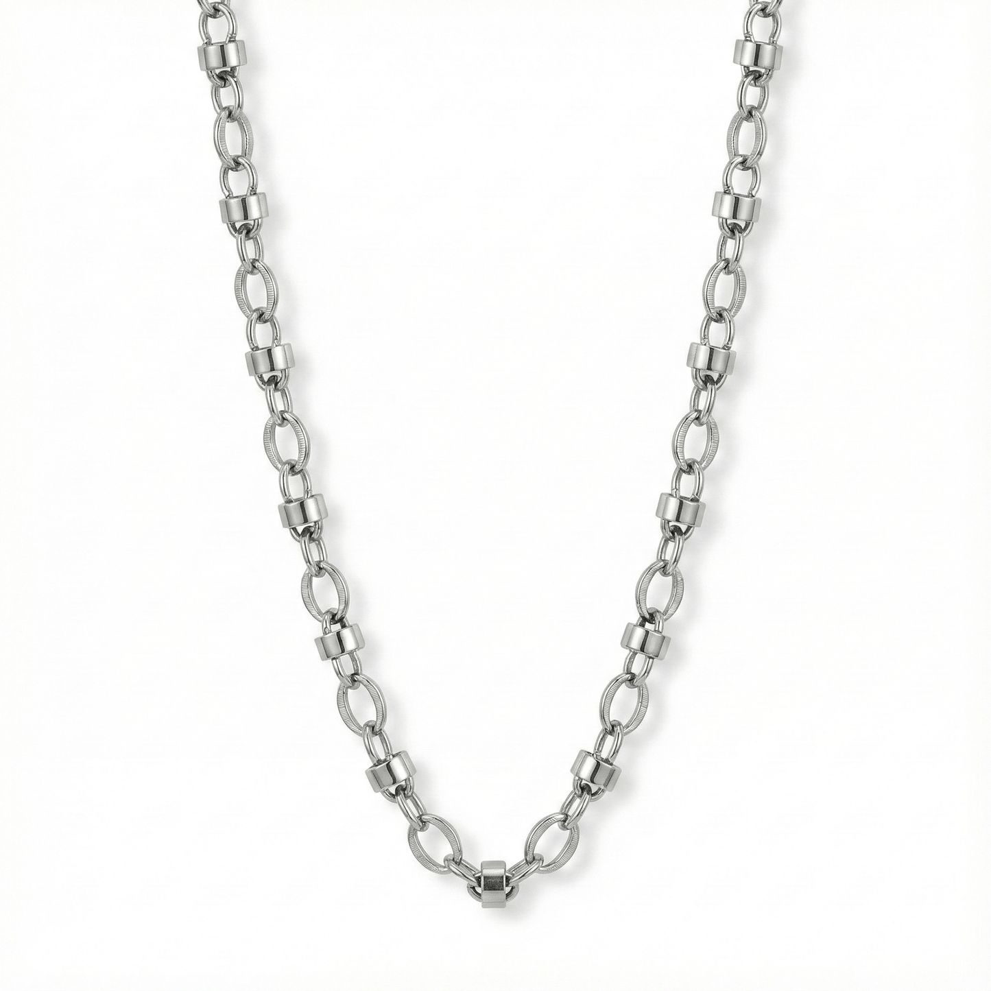 VALTRIC - 6.5mm Chain Pure Stainless Steel 23inch for Men & Boys - THE MEN THING