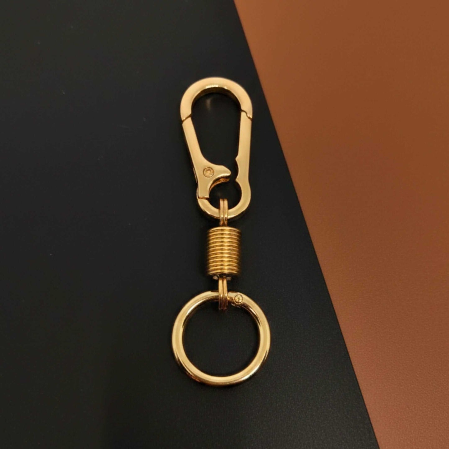 VANTOR - GOLDEN - Stainless Steel Keychain for Men & Boy - THE MEN THING
