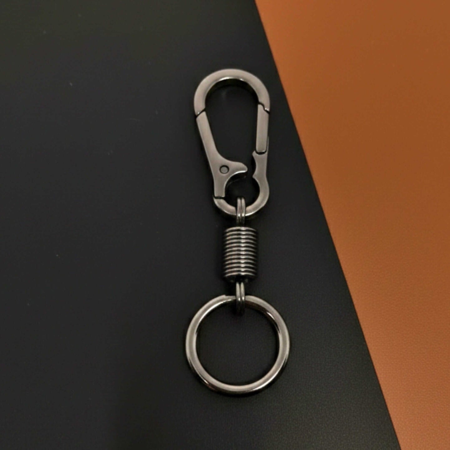 VANTOR - GUNMETAL GREY - Stainless Steel Keychain for Men & Boy — KeyChains for Men | THE MEN THING