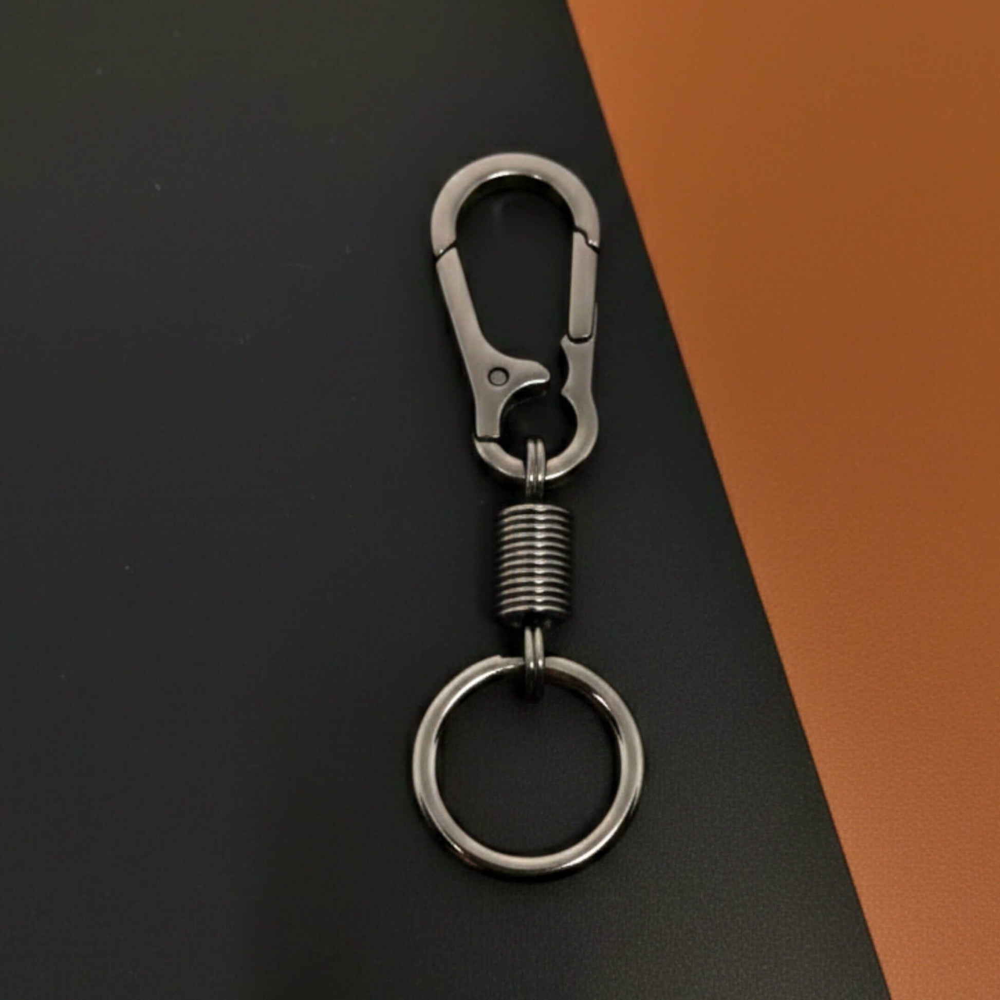 VANTOR - GUNMETAL GREY - Stainless Steel Keychain for Men & Boy — KeyChains for Men | THE MEN THING