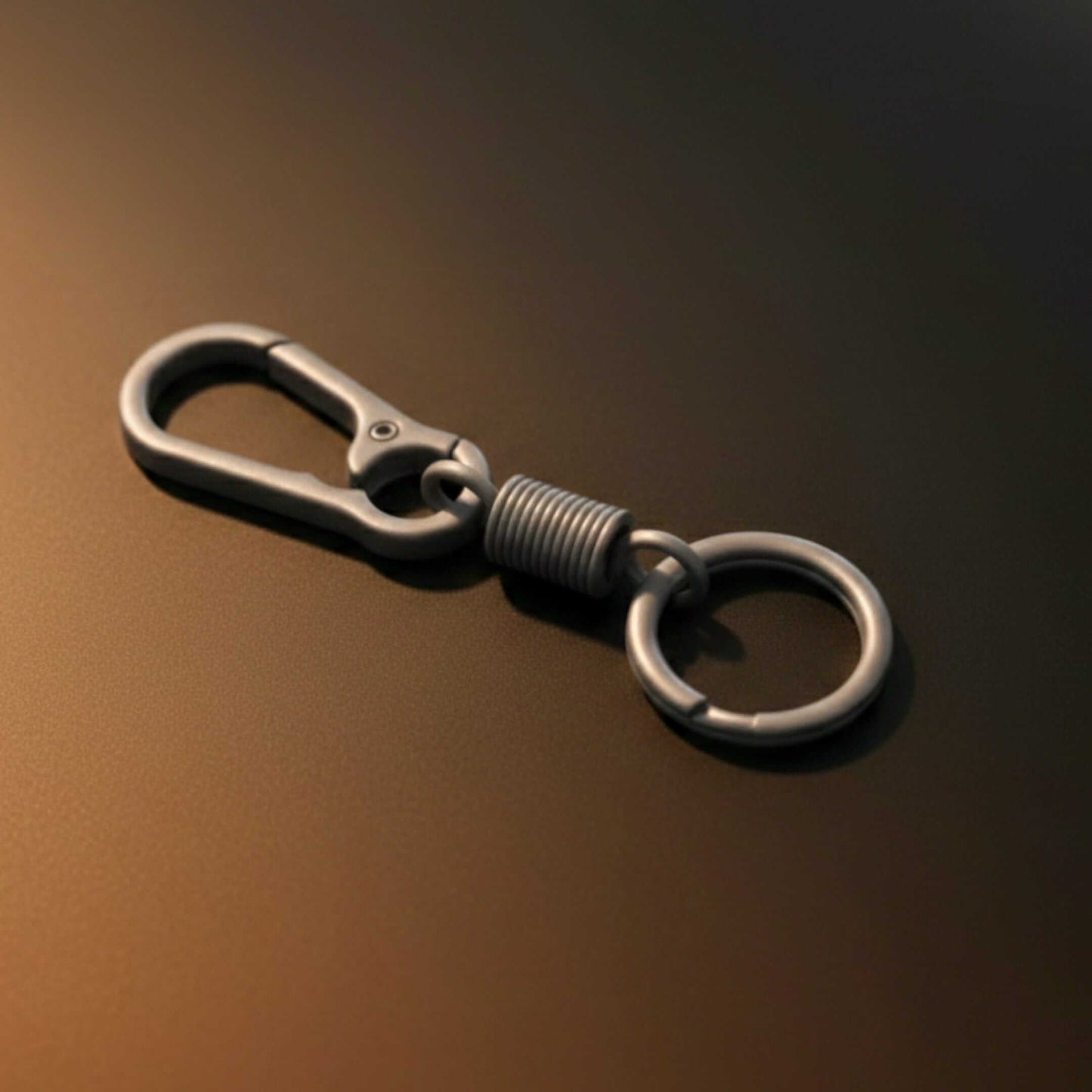 VANTOR - MATTE GREY - Stainless Steel Keychain for Men & Boy — KeyChains for Men | THE MEN THING