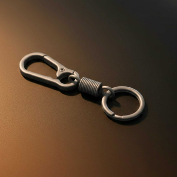 VANTOR - MATTE GREY - Stainless Steel Keychain for Men & Boy