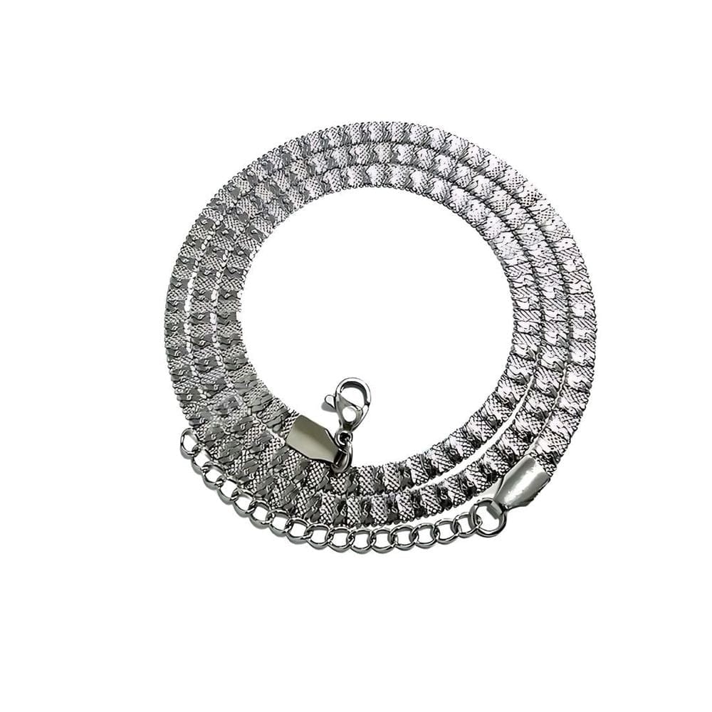 VELAR TWIST - 4mm Chain Pure Stainless Steel 21inch for Men & Boys - THE MEN THING