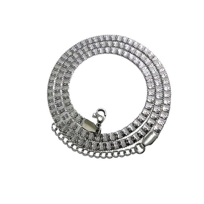 VELAR TWIST - 4mm Chain Pure Stainless Steel 21inch for Men & Boys - THE MEN THING