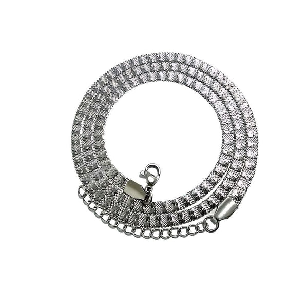 VELAR TWIST - 4mm Chain Pure Stainless Steel 21inch for Men & Boys