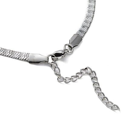 VELAR TWIST - 4mm Chain Pure Stainless Steel 21inch for Men & Boys - THE MEN THING