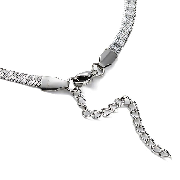 VELAR TWIST - 4mm Chain Pure Stainless Steel 21inch for Men & Boys