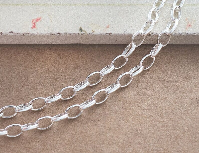 VELMORO - 9mm Chain Pure Stainless Steel 23inch for Men & Boys - THE MEN THING