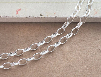 VELMORO - 9mm Chain Pure Stainless Steel 23inch for Men & Boys - THE MEN THING